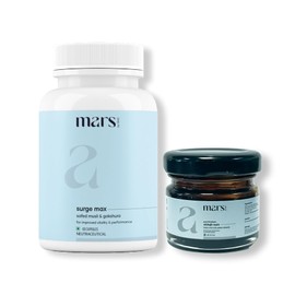 mars by GHC Pure Shilajit Resin & Surge Max (60 N) Combo | Maintains Overall Health | High Fulvic Acid Content | Good Health Company