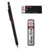 rOtring 500 Mechanical Pencil 0.5mm - Black Barrel Tikky Lead