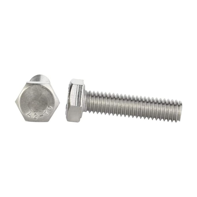 Mellewell M8 x 10mm Hex Head Screw Bolts, Fully Threaded,