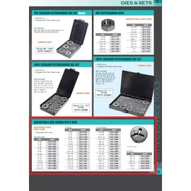 HHIP 1016-1240 1/4-20 (1-1/2 Inch OD) Adjustable Round Split Die