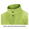 9 oz. Flame-Resistant Cotton Coat - 30" Lime Green, Size