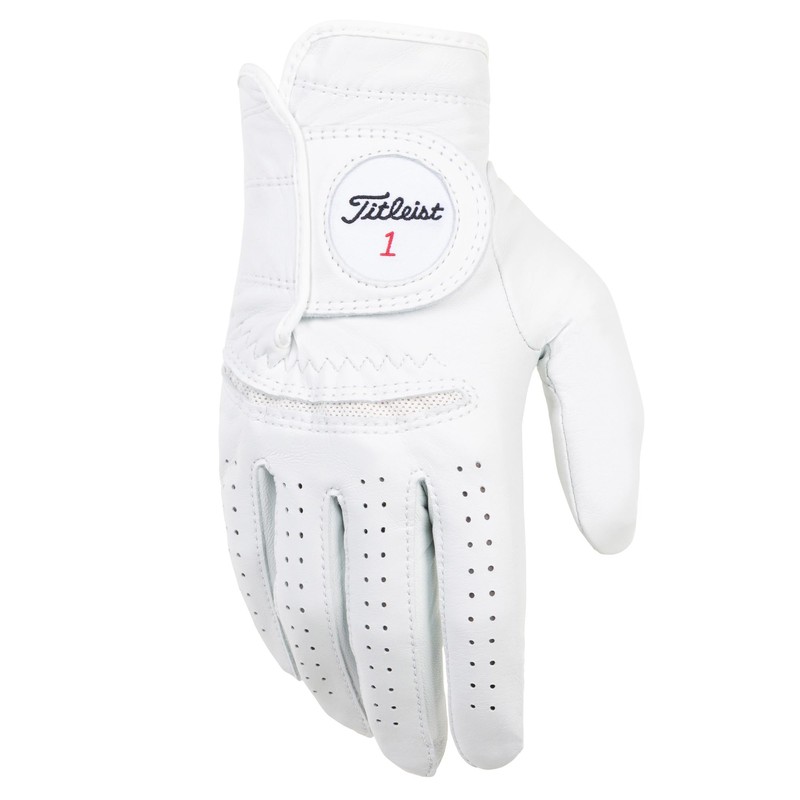 Titleist Perma-Soft Men's Golf Glove, White