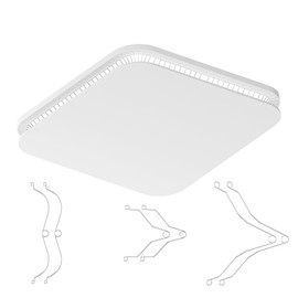 FG701S Square Bathroom Exhaust Fan Grille Cover Replacement, Ventilation Fan Grille Compatible with Broan-NuTone FG701 Exhaust Fan, 13.25 x 13.25 x 1.30 Inches