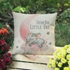 Ussap Elephant Dream Big Little One Home Decorative Throw Pillow
