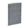 RIDEX 424I0271 Cabin Air Dust Filter, Pollen Filter, Micro Filter
