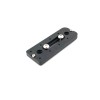 Hejnar Photo 4.00 inch Universal Rail with 2 QD socket.