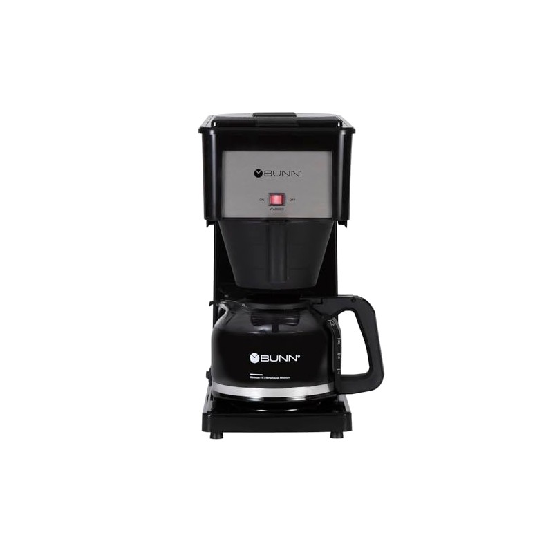 BUNN BUNN GRB Velocity Brew 10-Cup Home Coffee Brewer, Black