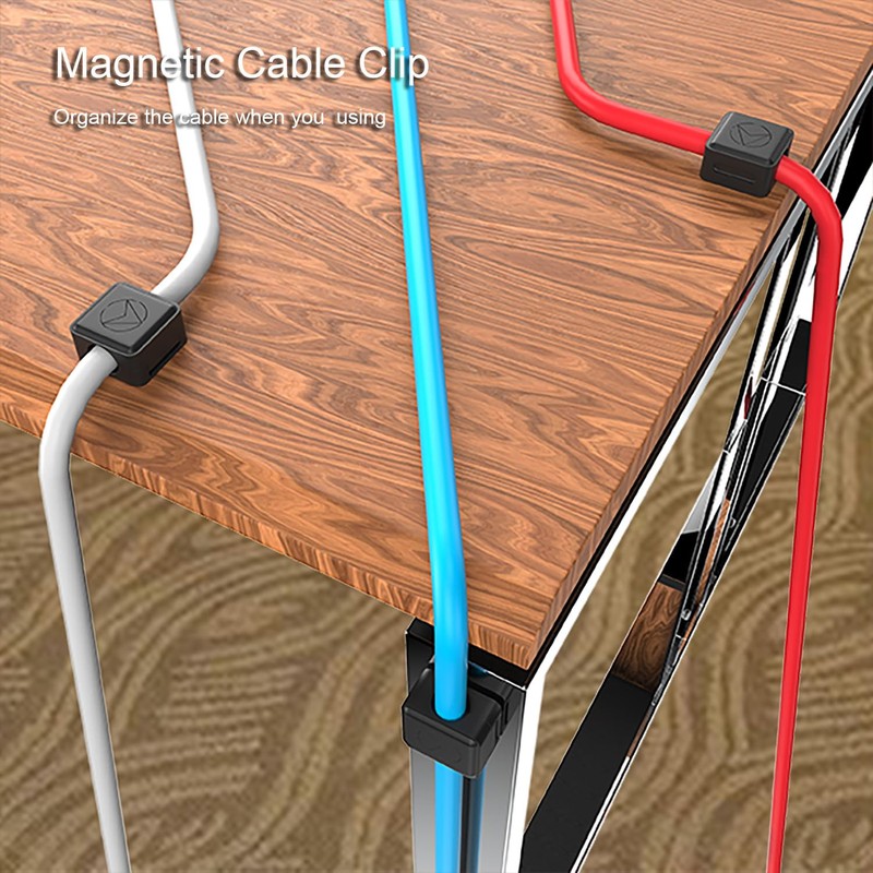 Housailei Magnetic USB Data Cable Clip Holder, a Versatile Cable