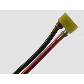 modellbahn-exklusiv SMD LED 0201 with Enamelled Copper Wire, Warm White