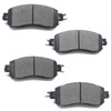 Front Brake Pads Kit,For Nissan 2013-2025 Altima and 2014-2018 Leaf,1650
