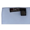 TigerTie Satin Pocket Square Plain Polyester 26 x 26 cm,