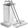BOSHENG Mop and Bucket with Wringer Set, Flat Floor Mop