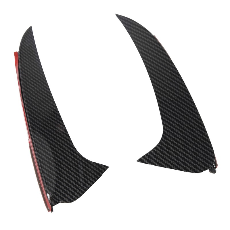 2 Pcs Rear Bumper Spoiler Air Vent Cover Lower Air