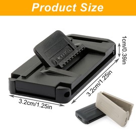 WeddHuis 4 Pcs Car Seat Belt Buckle Adjustable Universal for Kids and Adults