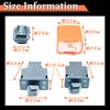 HTharros Motorcycle General Purpose Turn Signal Switch with Hazard Function