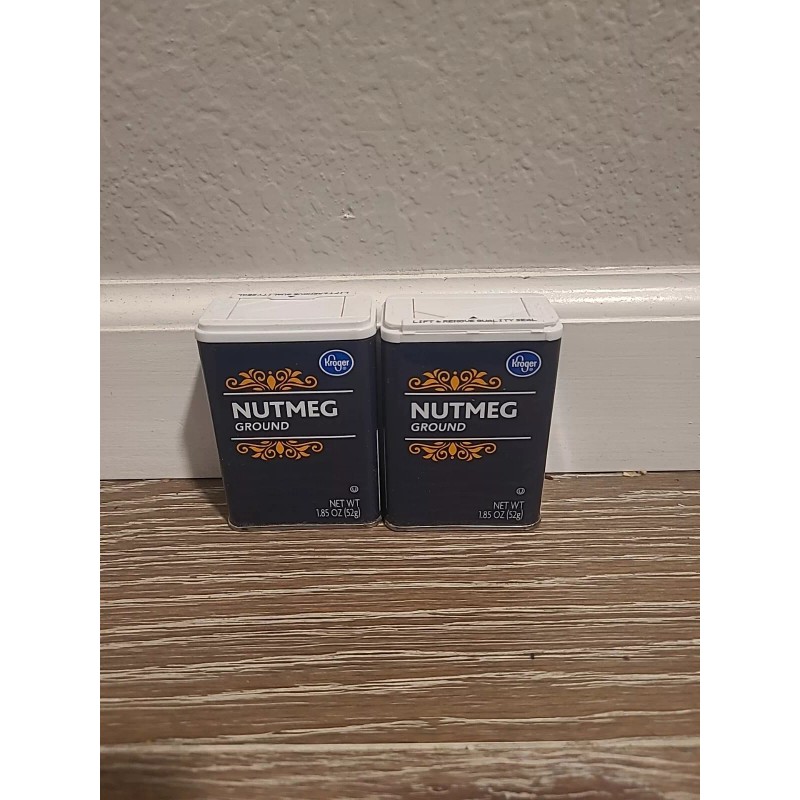 Kroger Nutmeg Ground/ Nuez Moscada Molida 1.85 oz (52g) each