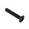 Henne Bery 3/4" Long 6-32 Thread, Oval Head Milled Slot