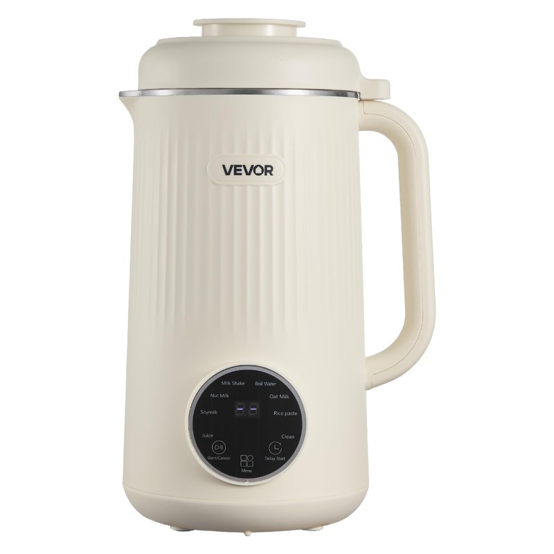 VEVOR 8-in-1 Nut Milk Maker, 41 oz Soy Milk Maker