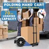 Folding Hand Truck Trolley Dolly, Folding Cart Small Trolley Dolly