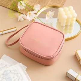 Bolsa De Almacenamiento De Toallas Sanitarias Feme Bolsa de almacenamiento de servilletas sanitarias de viaje(Pink)