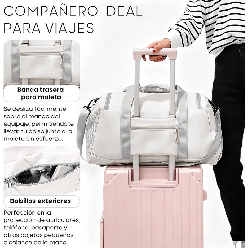 Bolsa de gimnasio SYCYKA Maleta Deportiva 3 en 1 –