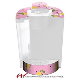 WraptorSkinz Decal Style Vinyl Skin compatible with Keurig K40 Elite Coffee Makers Lemon Pink (COFFEE MAKER NOT INCLUDED)