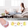 Toe Spacers(2 Pair), Gel Toe Separators to Correct Toes, Bunion
