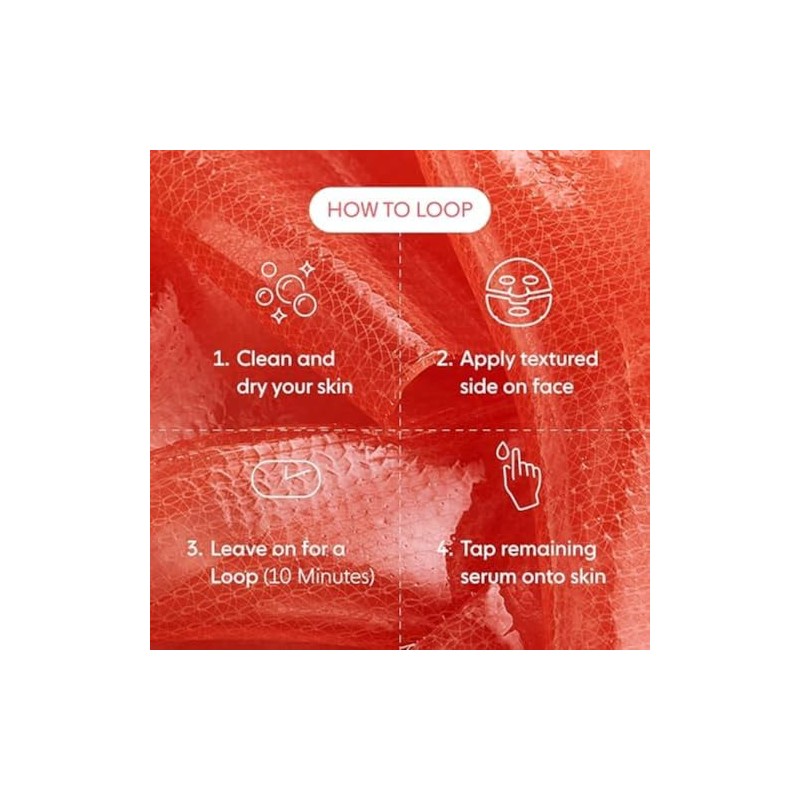 LOOPS WEEKLY RESET - Rejuvenating Hydrogel Face Mask - Rejuvenate,