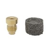 Fitvell 3PCS 1.1 mm Foam Cannon Orifice Nozzle and 4PCS