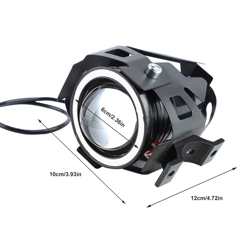 Motorcycle Headlight 4 Lighting Modes Unique Aperture 12 to 60V