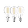 Osram LED Base Classic P Lamp, drop-shaped with E14 socket,