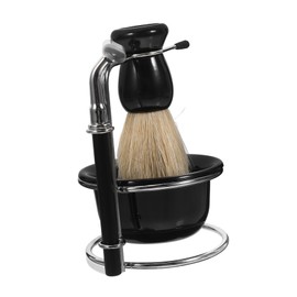 ORFOFE 1 Set Manual Shaving Men Kit with Shaving Bowl Brush Stand Grooming Accessory for Daily Use and Barbershops Safe Materials for All Skin Types