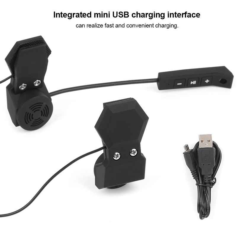 Bluetooth Helmet Headphone Portable Anti‑Interference Hands‑Free Music Headset BT9