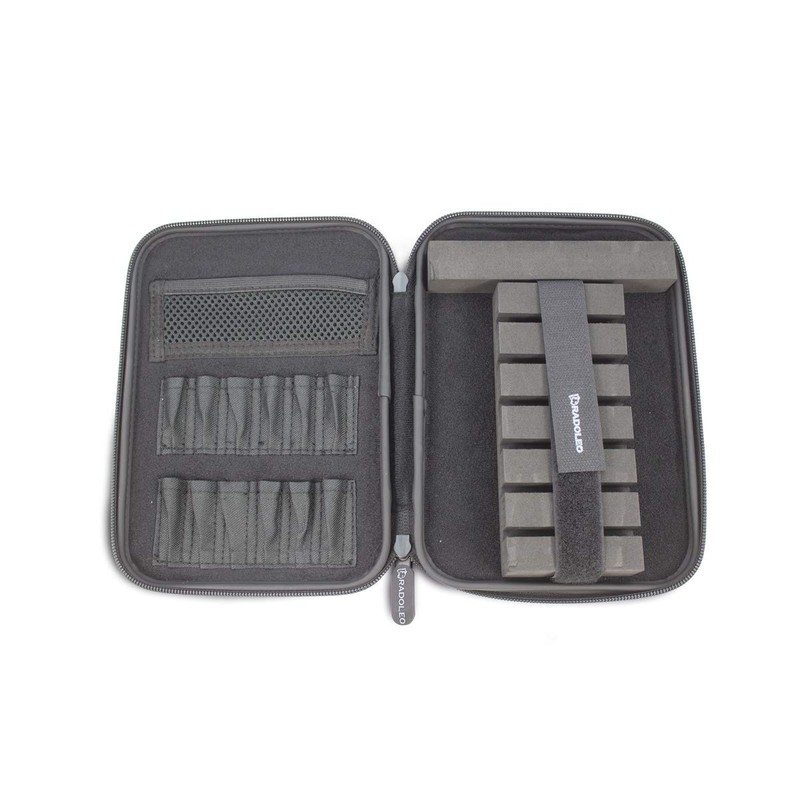 RADOLEO Arrow-ONE Steel-Silver Dart Case for 2 Players | for