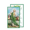 St Saint Jude Patron of Desperate Causes Dont Quit Laminated