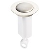 Moen 10709BN Replacement Bathroom Sink Drain Plug and Seat, Brushed