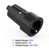 Schuko Coupling, Pack of 2 Protective Contact 250 V/16 A