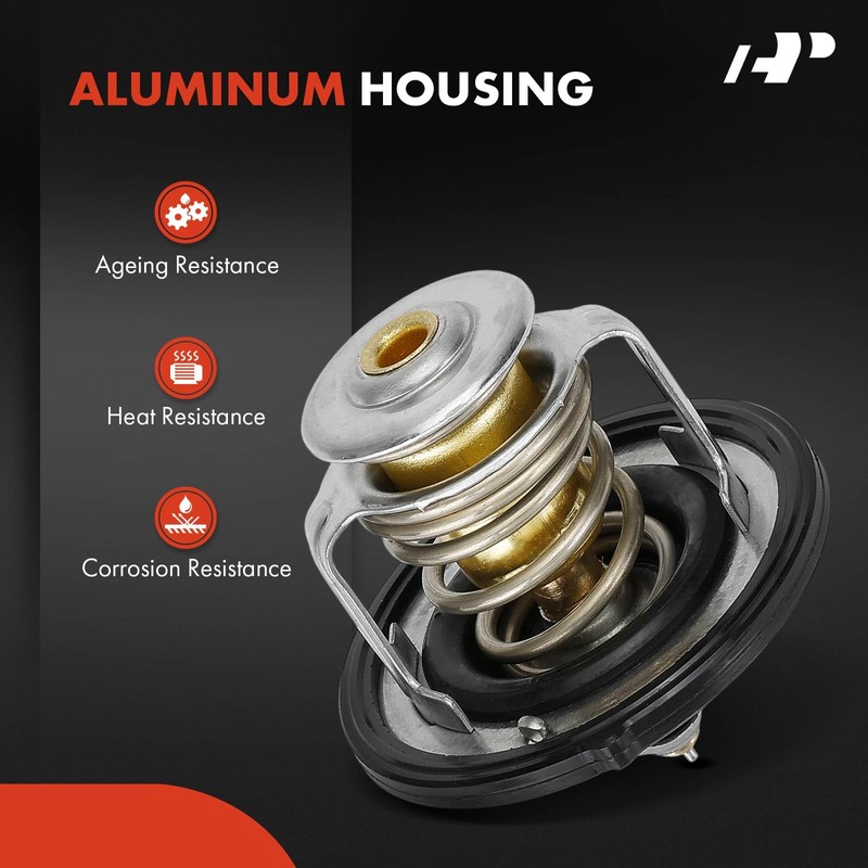 A-Premium Engine Coolant Thermostat with O-ring Compatible with Kia Optima