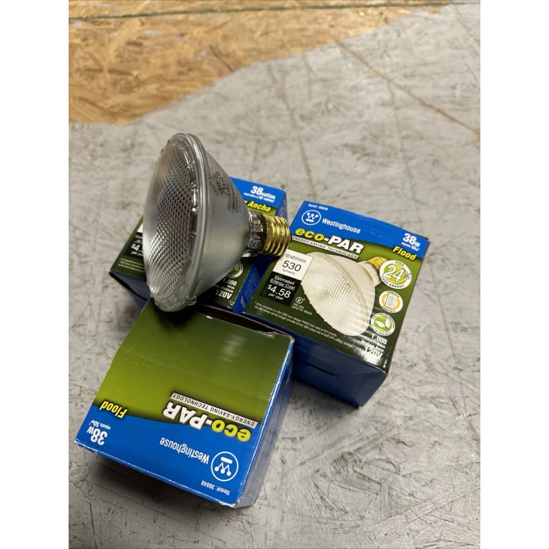 Westinghouse 38W. Eco-par 120 V. Westinghouse 3.75’’