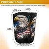Wismoutput American Flag Eagle 300D Polyester Waterproof Universal Trailer, RV