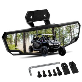 RZR PRO XP Rear View Mirror, Esploratori UTV Center Race Convex Rear View Mirror for Polaris RZR PRO XP/PRO XP4, Turbo R /4 2020 2021 2022 2023 2024, High-Definition Rearview Mirror