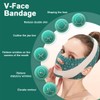 ZKGYUS Reusable chin strap, V-shaped chin face tightening band, face