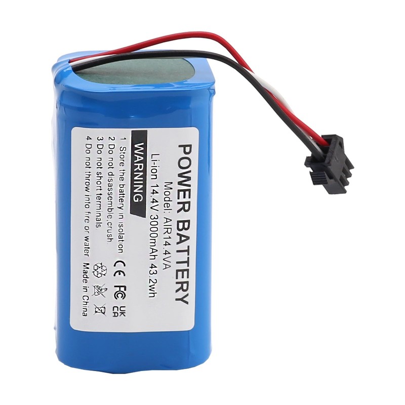 Tnvodejo 3000mAh 14.4V Battery Li-ion for AIRROBO P20 Sweeper
