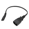 IEC320 C14 Male to IEC320 C7 Female Power Adapter Cable