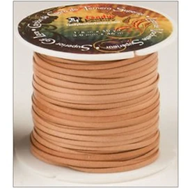 Tandy Leather Calf Lace 1/8" x 50 yds (3 mm x 45.7 m) Natural 5007-05