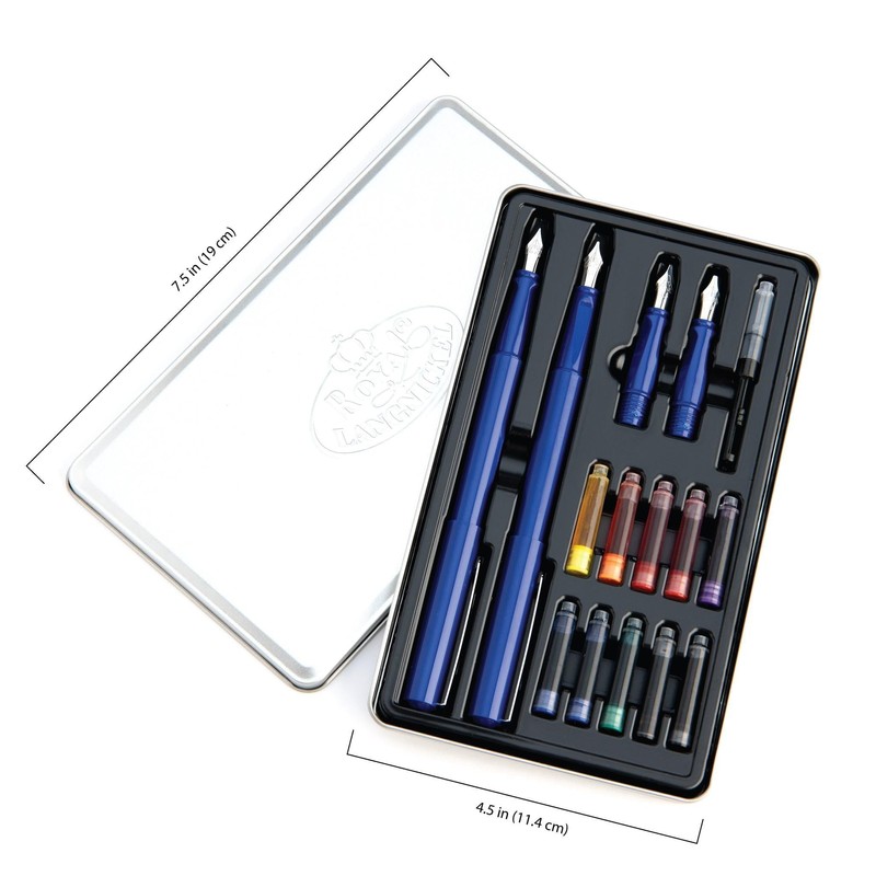 Royal & Langnickel Essentials 16 Piece Calligraphy Art Set, Various