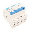 Circuit Breaker 4P MCB DIN Rail Mount Protection Switch 400V