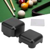 Aluminum Alloy Billiard Cue Tip Chalk Holder Pool Table Stick