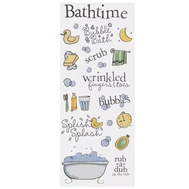 Large Sticker Sheet - BATHTIME