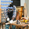 3D Woodworking Square Protractor, Set Square Carpentry, Multi-Angle Measuring Tool